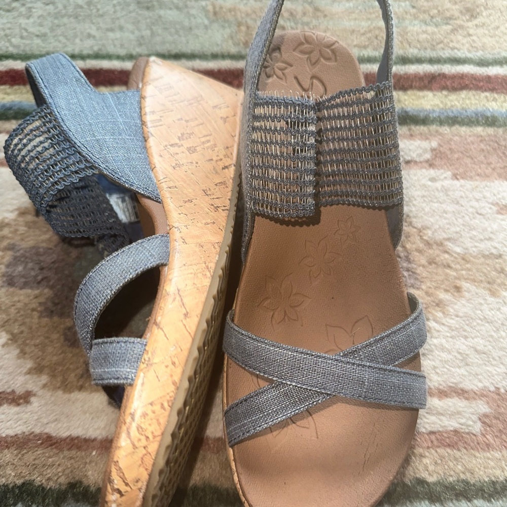 5 for $25- Size 8 wedge sandals